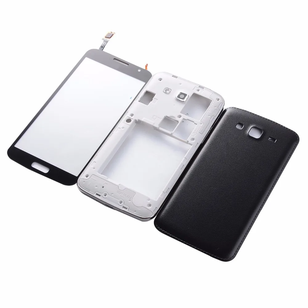 Для Samsung Galaxy Grand 2 II Duos G7102 G7106 полный корпус средняя рамка Задняя крышка батареи +
