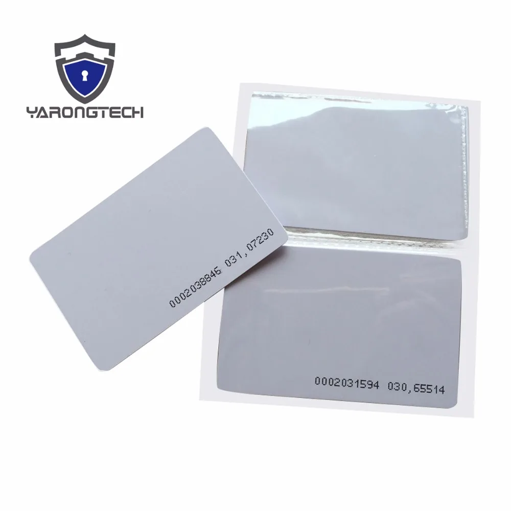 200pcs 125Khz RFID Proximity Cards ID Card Door Entry Access 0.8mm