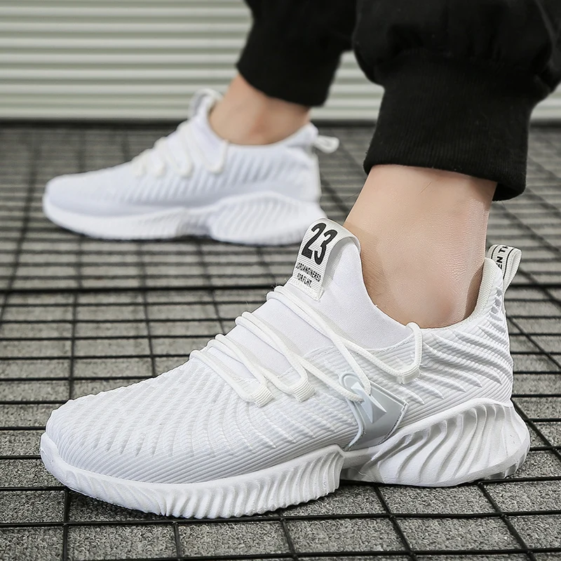 Sainimo new flying woven coconut shoes men sneakers casual zapatillas hombre Chaussure Homme | Обувь