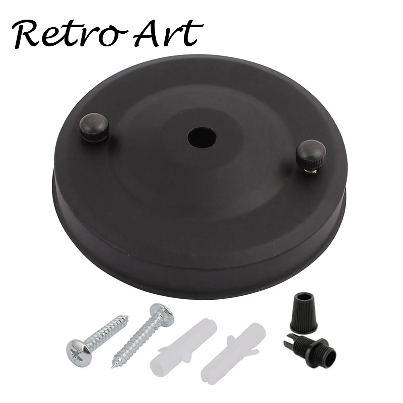 

ceiling Rose for pendant lamp cord set vintage metal ceiling rose canopy