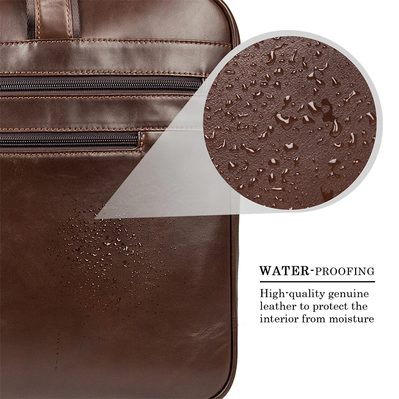 Новая мужская дорожная сумка из натуральной коровьей кожи большая Вместительная