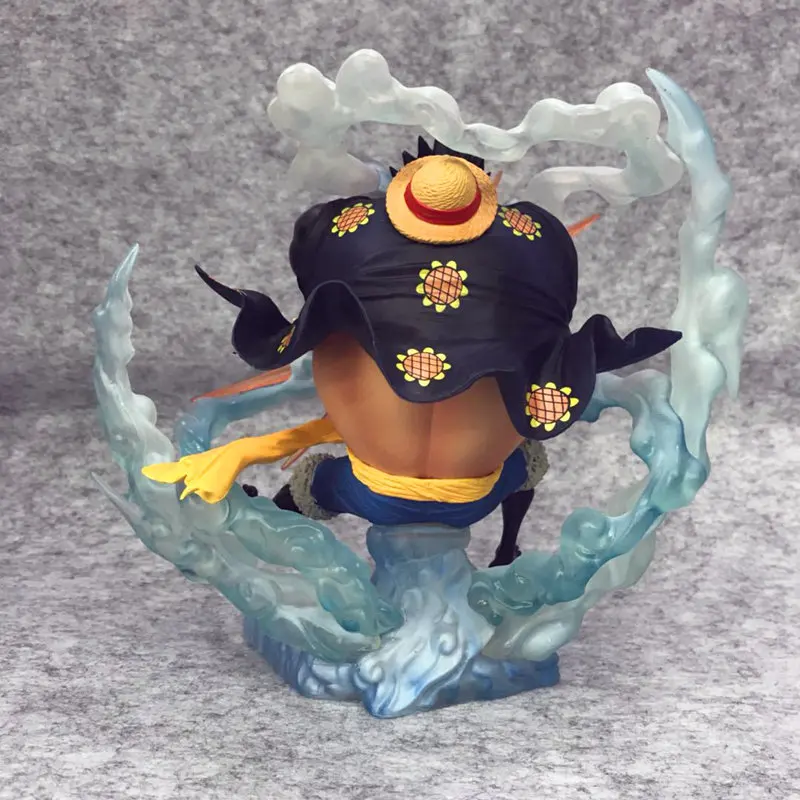 Одна штука соломенная шляпа Пираты Шестерня четвёртая Обезьяна D. Luffy ПВХ фигурка