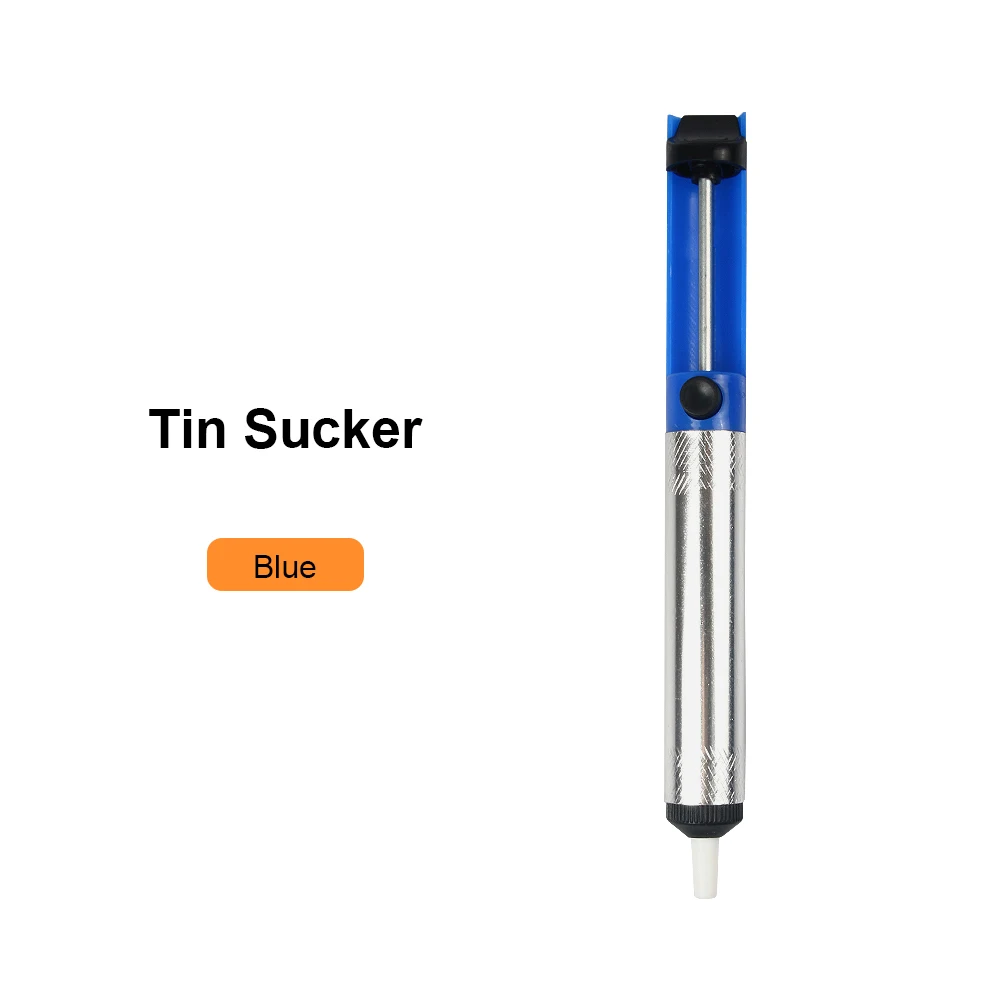 Tin Sucker JelBo всасывающий оловянный паяльник сварочный экстрактор припоя Вакуумная присоска отпаивающий насос алюминиевый портативный удалить Оловянная станция - Цвет: Tin Sucker