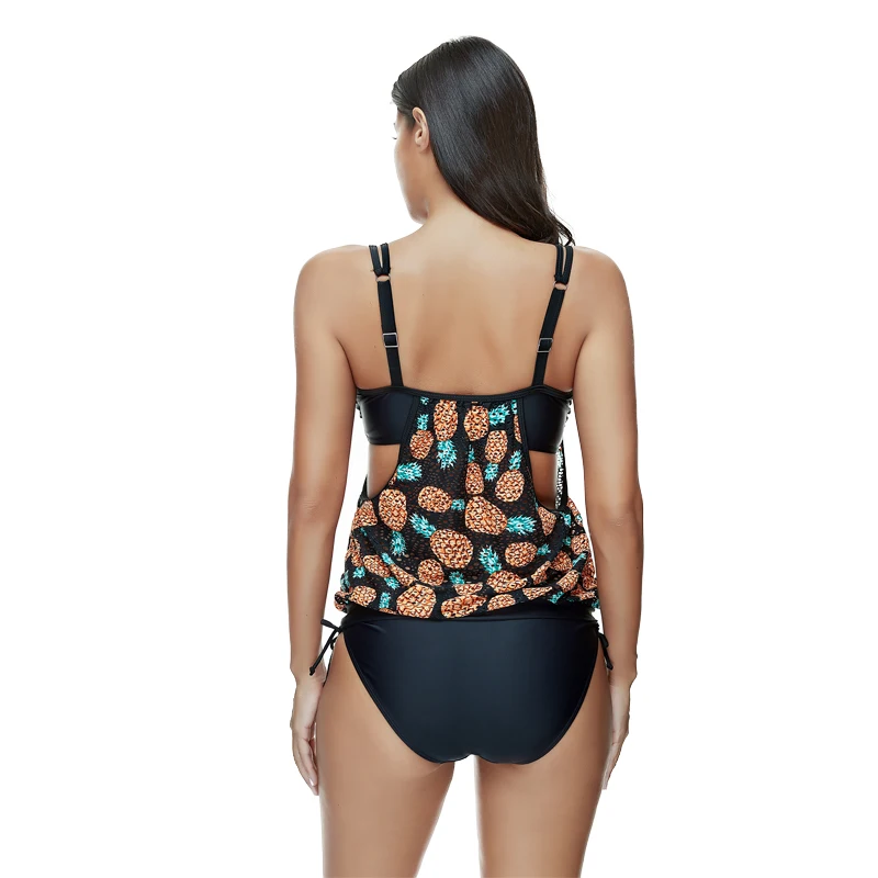FS раздельный купальник Для женщин Двойка купальный Костюмы слинг Спорт Комплект