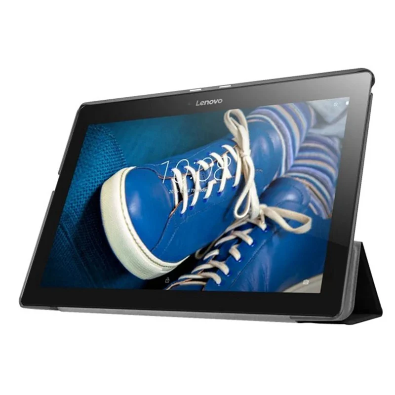 Тонкий складной Флип из искусственной кожи для lenovo Tab 2 A10-70F/L A10-30 X30F/M Tab 3X70 X70F X70M Tab 10 TB-X103F X103F Чехол+ пленка+ ручка