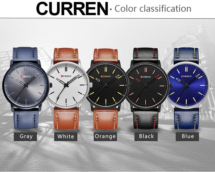 Модный Топ Luxury Brand Curren Часы Для мужчин Сталь сетка ремень кварц-часы ультра тонкий циферблат часов Для мужчин Relogio masculino 8233