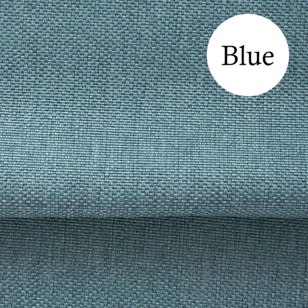 blue Плотные льняные затемненные оконные занавески, драпированные панели, одноцветные занавески для гостиной, спальни, высокое затенение, украшение интерьера дома - Цвет: blue