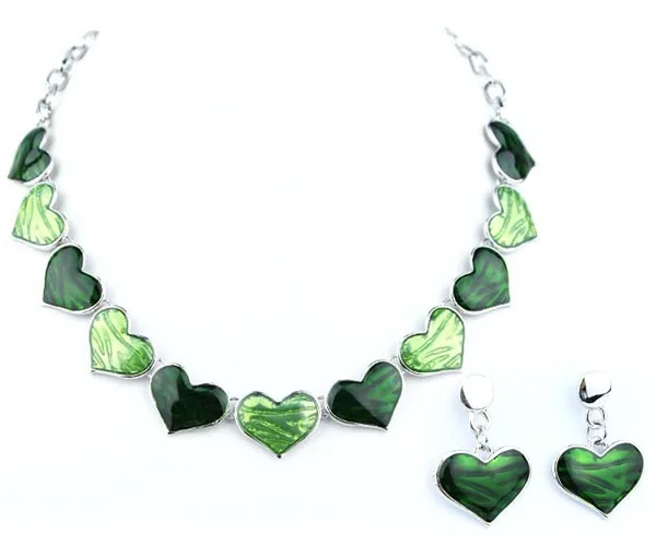 Комплект из колье и серёг сплава|fashion jewelry set|jewelry setsjewelry sets fashion |