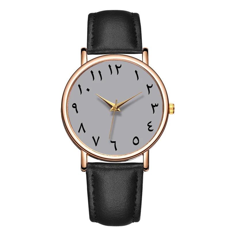 B 9106 Топ бренд baosili модные наручные часы с арабскими цифрами Relojes de hombre