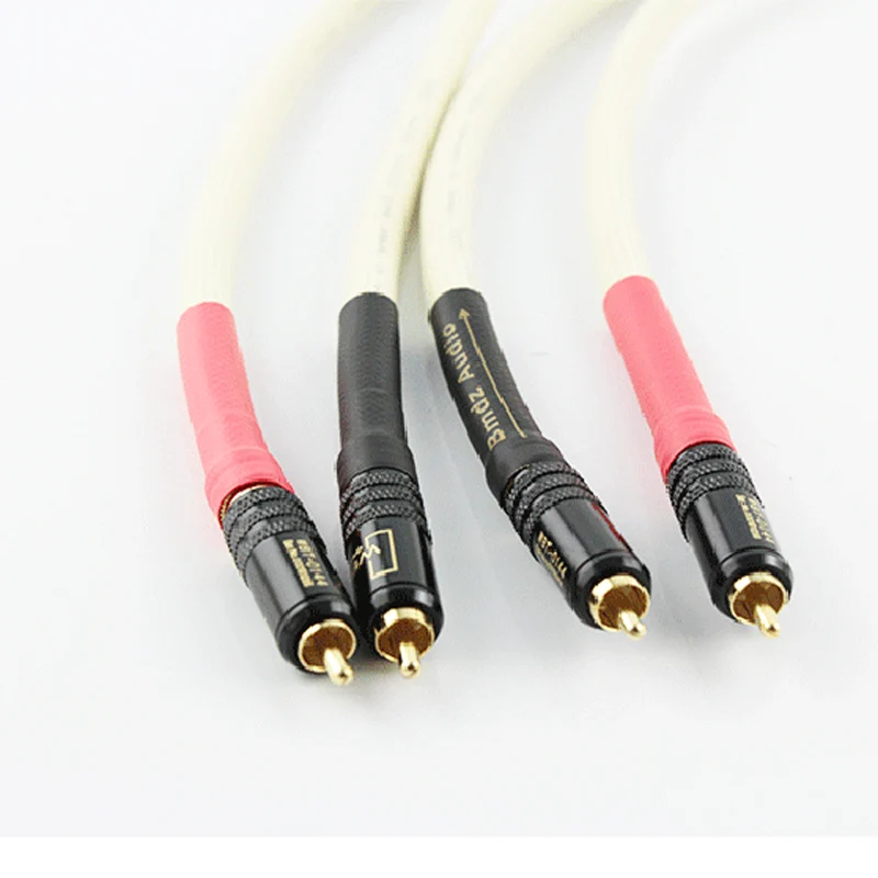 RCA аудио кабель 4N OFC Hi Fi Ortofon end усилитель CD подключение 2RCA к Ma|Кабели VGA| |