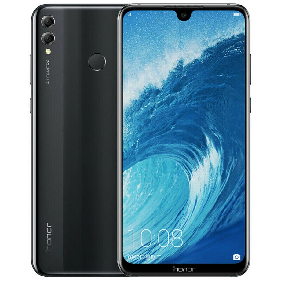 Huawei Honor 8X Max 7,12 дюймовый мобильный телефон 4900 мАч аккумулятор Смартфон Android 8,2 16MP камера Google Play многоязычный