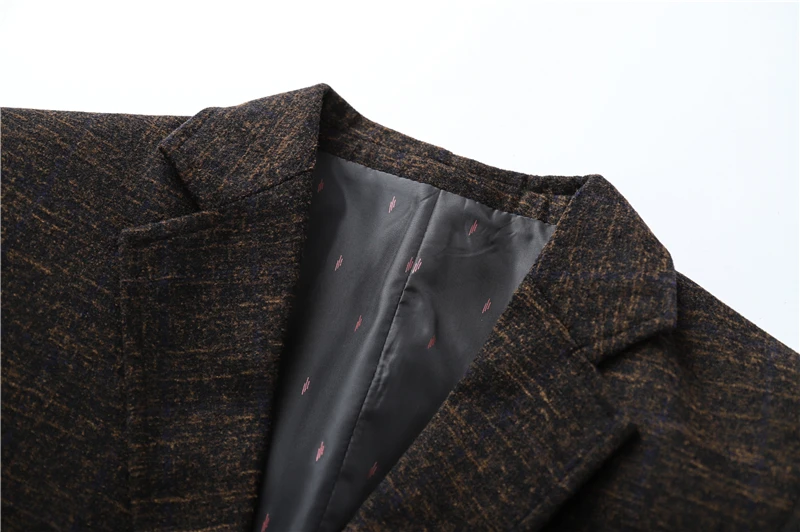 Модный мужской блейзер приталенный деловой костюм пиджак блейзер/свадебное