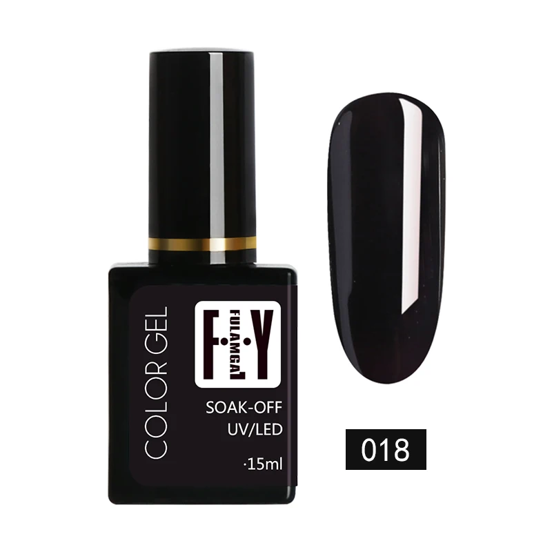 Гель-лак для ногтей Nude 15 мл Гель-лак УФ замачиваемый светодиодный гель Nagellak лак Гибридный гвоздь Гель-лак Полупостоянный дизайн ногтей - Цвет: gellak uv 018