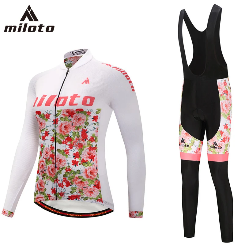 MILOTO 2018 женский MTB велосипед одежда брюки набор гелевые подушечки дышащая