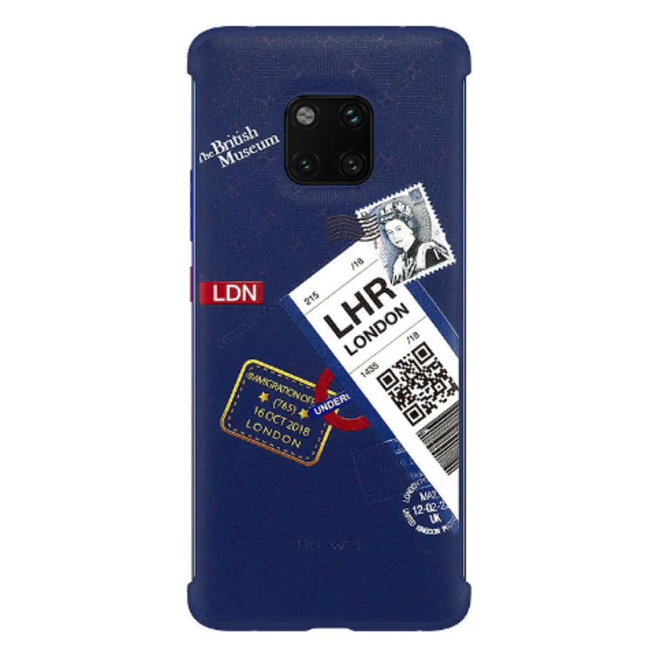 Оригинальный Официальный чехол из поликарбоната для Huawei Mate 20 Pro пластиковая