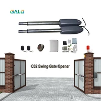 galo best seller 400kg heavy duty dual parallel boom automatic swing gate opener motor added antifreezing fluid
