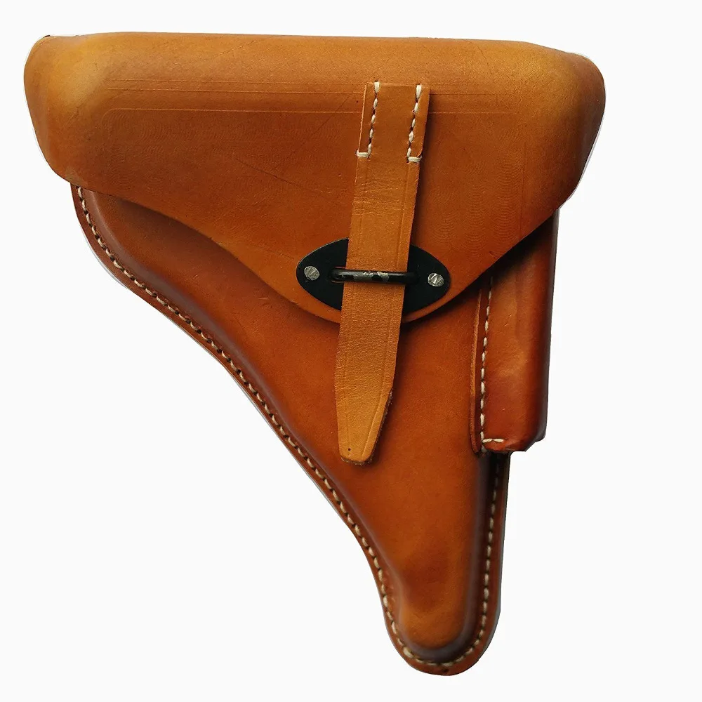 Немецкий вермахт времен Второй мировой войны Люгер р38 Жесткий Чехол коричневый