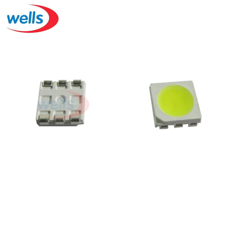1000 шт PLCC 6 5050 SMD 3 CHIPS белый 6000 6500K 10000mcd светодиодный светильник|light led|light led lightlights &