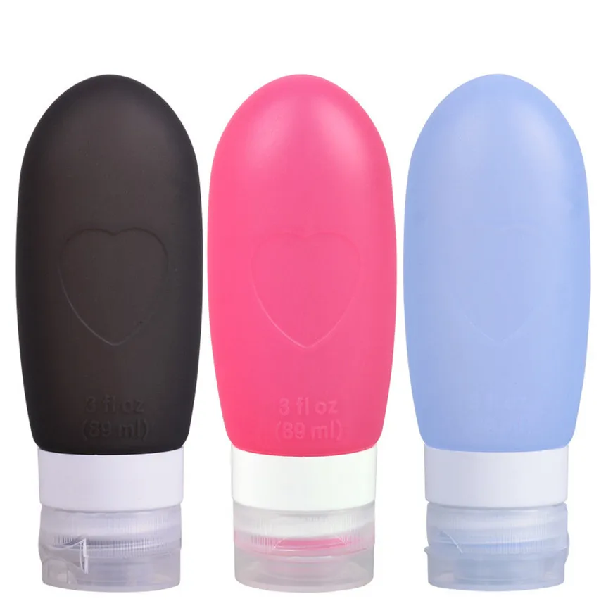 3 унции портативный мягкий силиконовый набор бутылок для путешествий|travel bottle