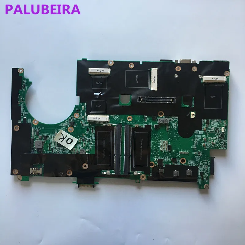 PALUBEIRA материнская плата для ноутбука dell M6600 0NVY5D CN-0NVY5D HM67 DDR3 100% тестирование