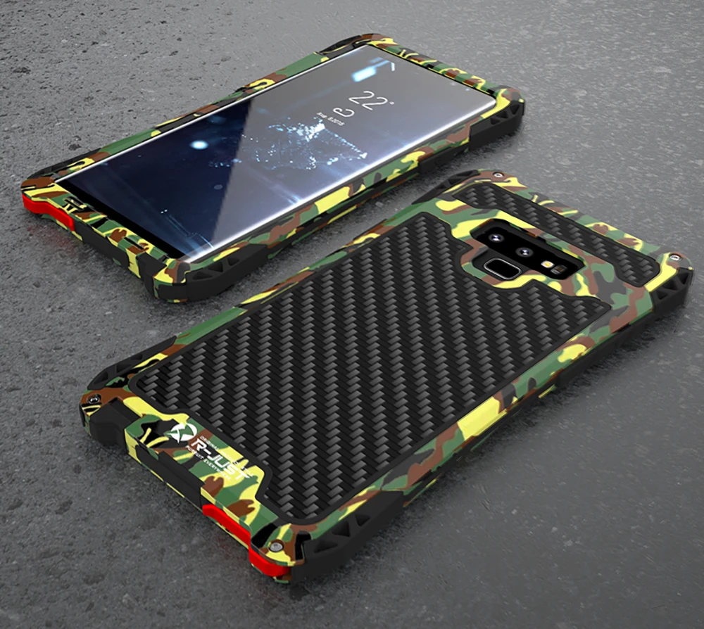 R-JUST AMIRA открытый ударопрочный водонепроницаемый чехол для N9 TPU углеродное