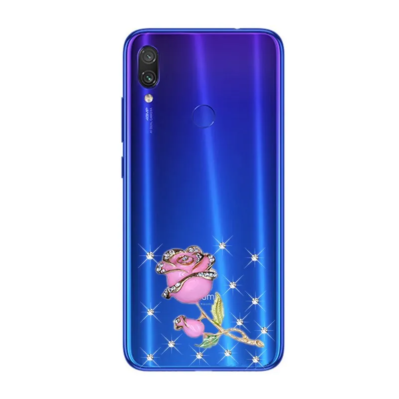 Чехол для Redmi note 7 note7 Роскошный чехол с розами и стразами Xiaomi 8T 8 6 pro S2 6A MI 9T CC9 9 LITE