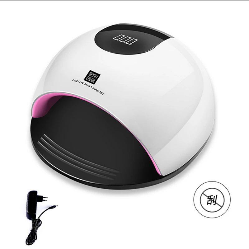 80 Вт УФ светодиодный светильник для Сушилка ногтей 10 s/30 s/60 s/120 s таймер ЖК дисплей