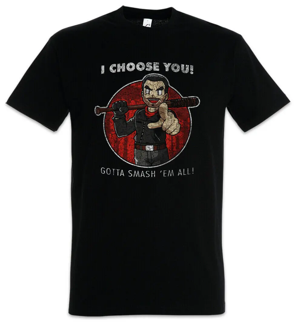 Negan Choose You футболка Люсиль ходьба Бейсбол веселье летучая мышь мертвый золь