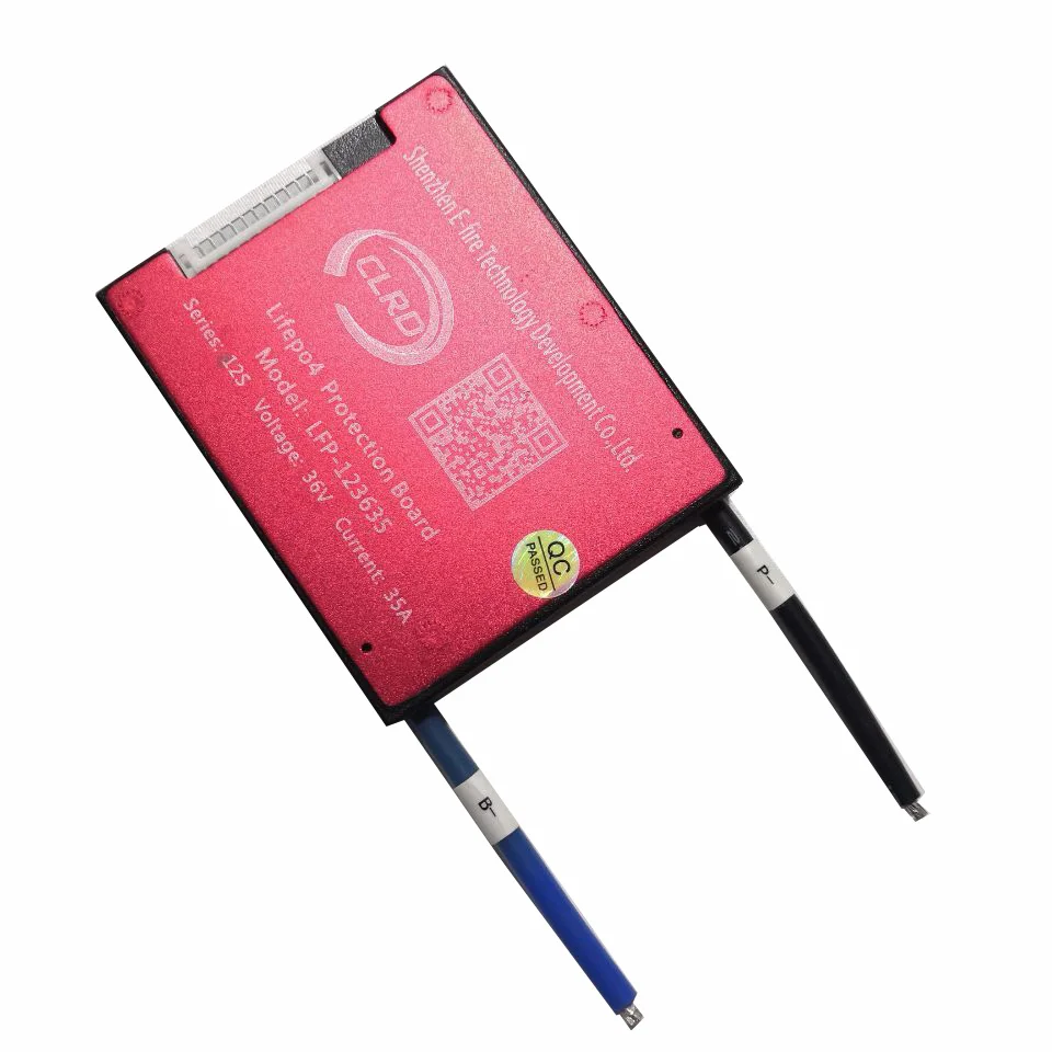 12S 36V 15A 25A 35A 45A 60A BMS система управления батареей PCM PCB для Lifepo4 Аккумуляторный блок с балансом