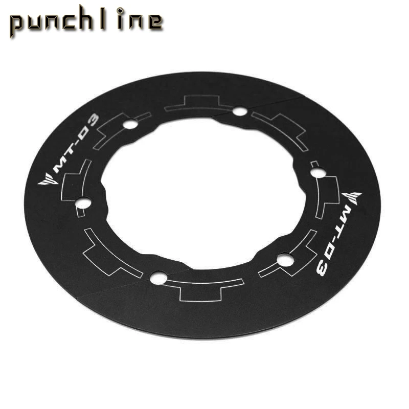 Подходит для YAMAHA MT-03 MT 03 2006-2012 аксессуары для мотоциклов защита цепи Трансмиссия ремень шкив звездочки крышки