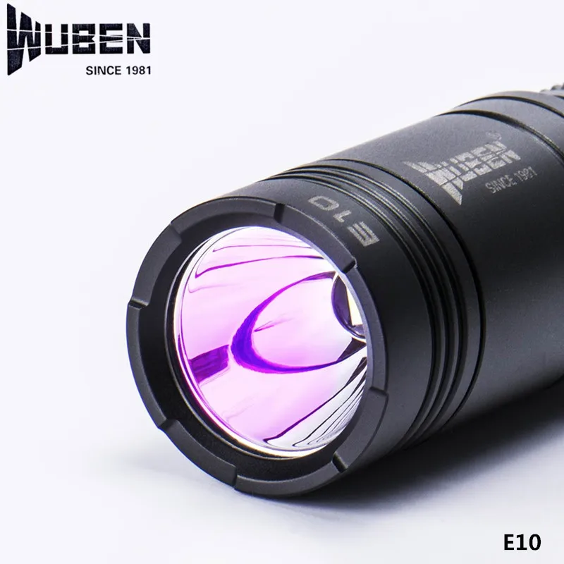 Wuben E10 1200lm Osram P9 светодиодный фонарик на открытом воздухе EDC CR123A 18650 задний