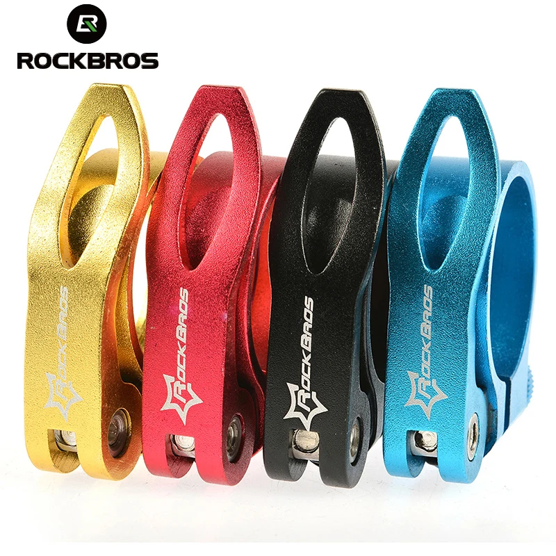 ROCKBROS велосипедный зажим стойки сиденья велосипеда алюминиевый Сверхлегкий