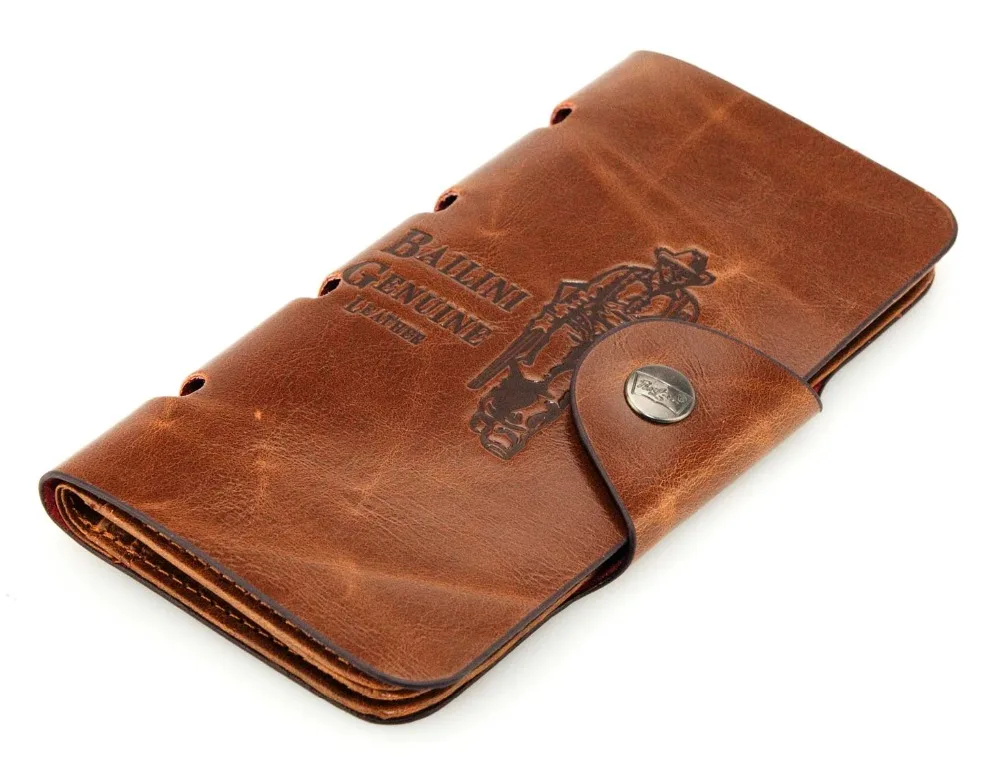 Длинный кожаный чехол бумажник ZENTEII с отделением для карт|card case|wallet card casewallet |