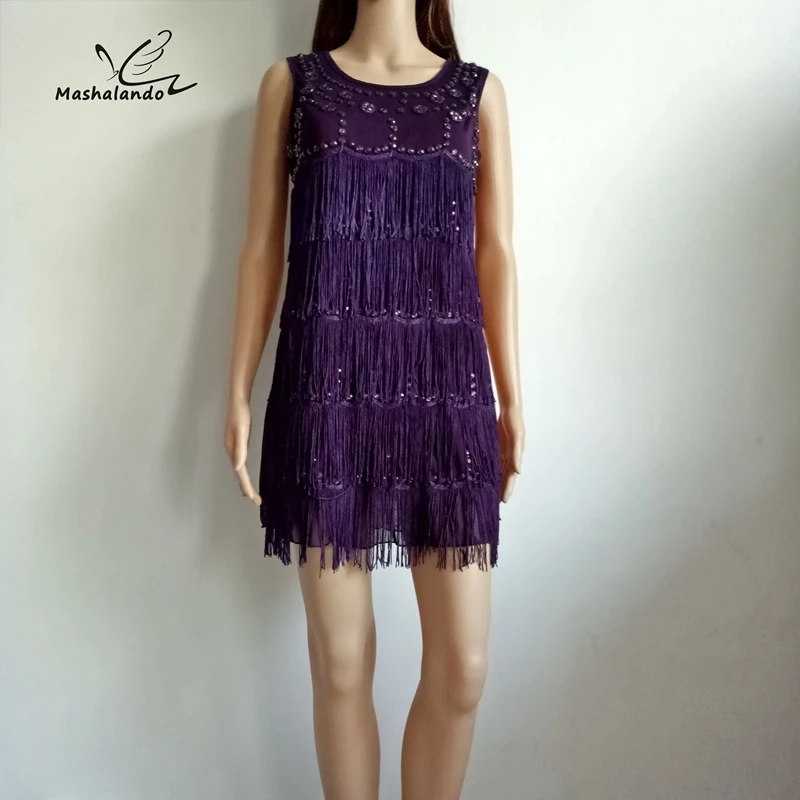 Летнее женское черное сексуальное вечернее платье с кисточками 1920 s винтажное