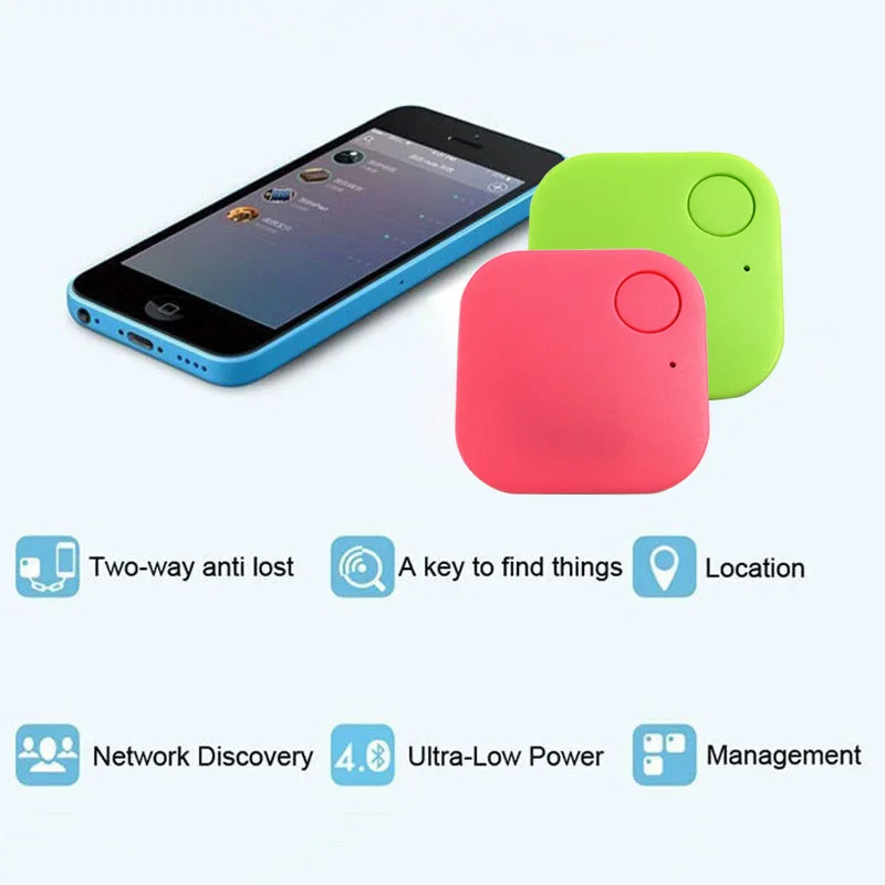 Умный беспроводной трекер для пожилых детей с Bluetooth 4 0 кошелек ключей сумки