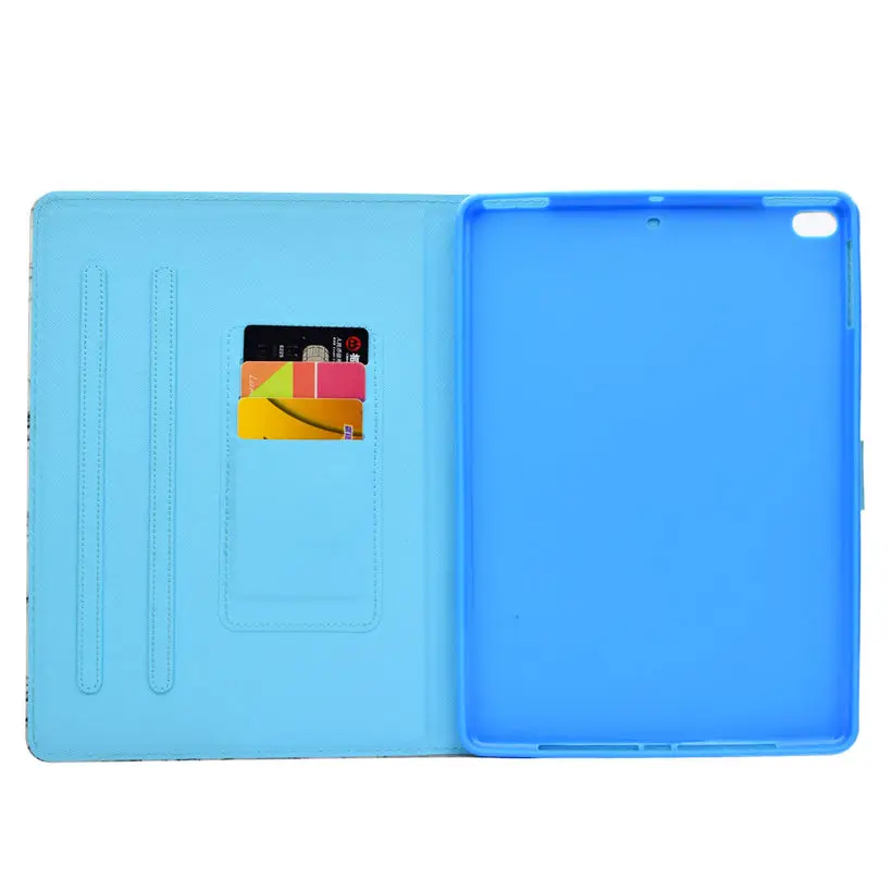Модный чехол для Apple iPad 9 7 &quot2017 2018 5 го 6 поколения A1822 A1893 умный Air 1 2 подставка
