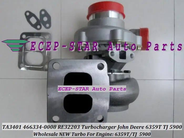 Бесплатная доставка TA3401 466334 0006 0007 RE26291 RE26120 турбо для трактора John Deere 6359T 6359TJ 5900 6414T