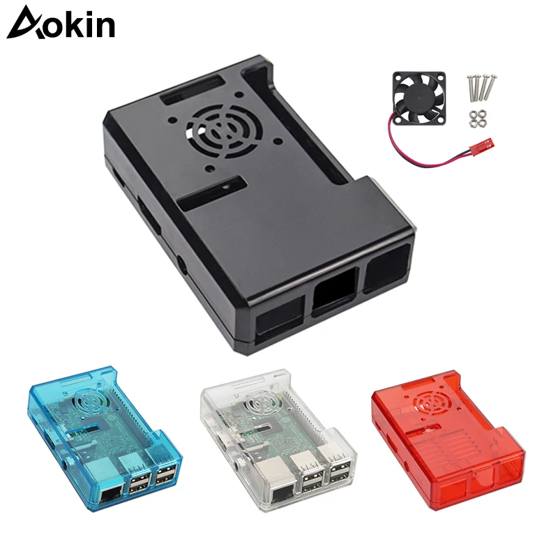 Чехол для Raspberry pi прозрачный чехол из АБС-пластика raspberry Pi 3/2 Модель B + с
