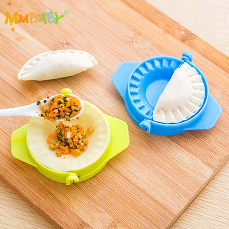 MMBABY 2019 детская Пищевая Модель пластиковый ручной пресс для теста пельменей и