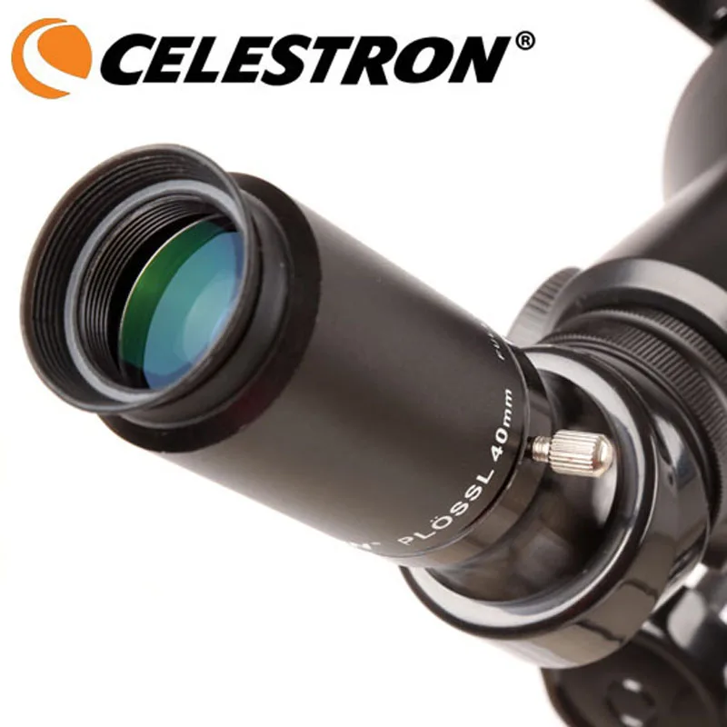 CELESTRON 1,2" 40 мм Plossl линза для астрономического телескопа PL40mm 31,7 мм телефото окуляра 4-Элемент Plossl дизайн