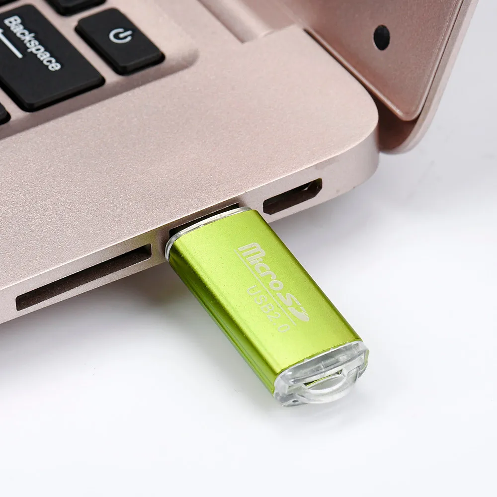 Mosunx Simplestone портативный USB 2,0 адаптер Micro SD SDHC считыватель карт памяти 0307