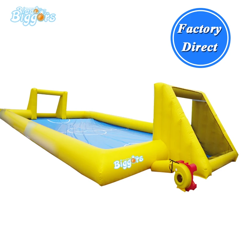 

Inflatable Soapy Stadium Inflatable Football Field Inflatable Football Court With Blowers