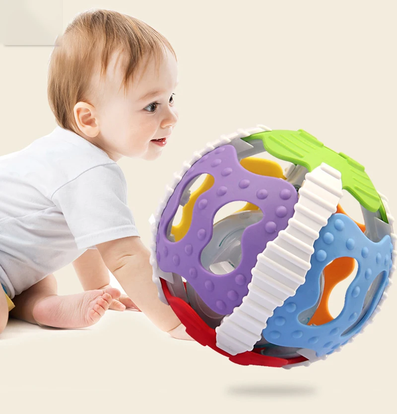 Красочные Ручные погремушки Safty мяч игрушки детские мягкие руки Catcher погремушка детские головоломки Развивающие игрушки для детей игрушки