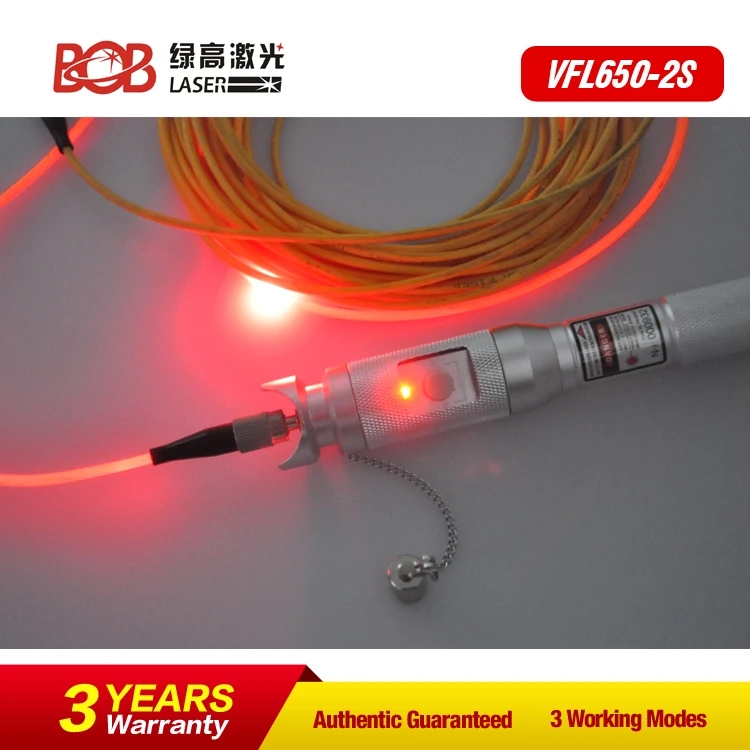 Бесплатная доставка BOB-VFL650-2S оптоволоконный визуальный локатор дефектов