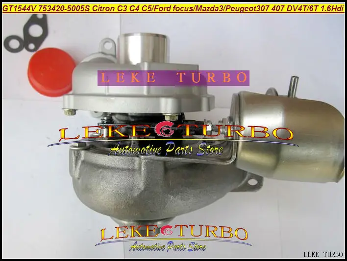 GT1544V 753420 0005 0003 турбо для FORD C Max Citroen C3 C4 C5 Mazda 3 206 307 407 S40 V50 DV4T DV6T 1.6L|turbo for ford|turbo turbo