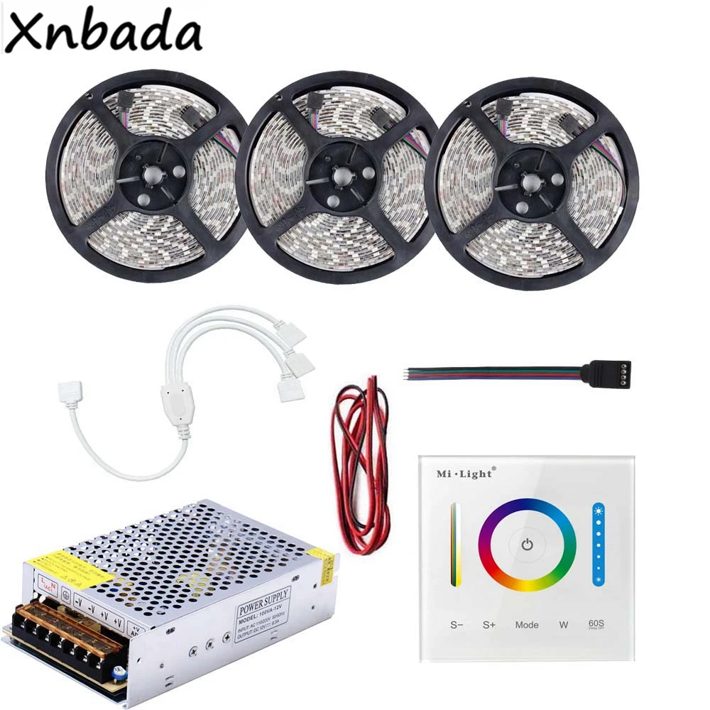 2835SMD RGB Светодиодная лента 60 светодиодов/м гибкий светильник с Bluetooth Led контроллер