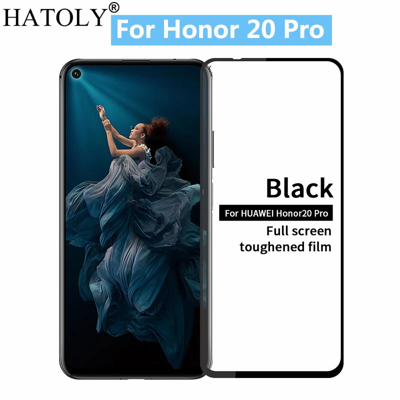 

Закаленное стекло для Huawei Honor 20 Pro, 1 шт., защитная пленка с закругленными краями для Huawei Honor 20 Pro