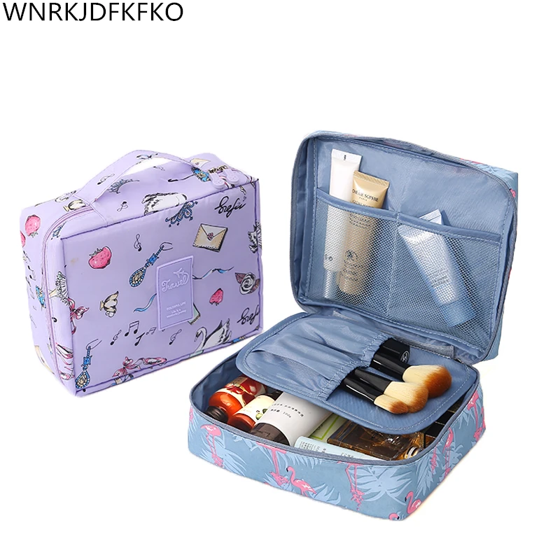 Новинка 2019 женская косметичка нейлоновая сумка для туалетных принадлежностей