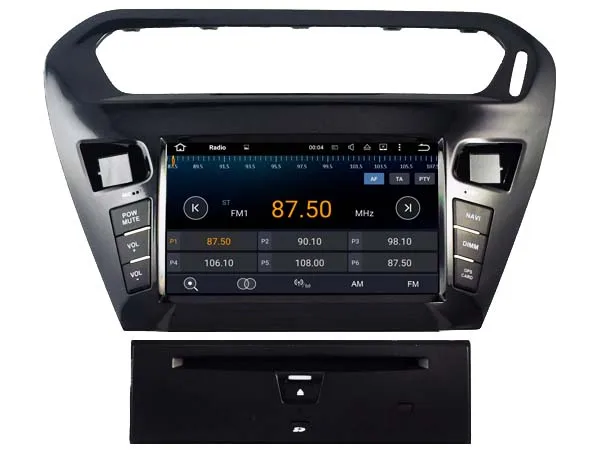 Для Citroen Elysee/PEUGEOT 301 Android 9 0 автомобильный dvd-плеер gps Аудио мультимедиа авто стерео