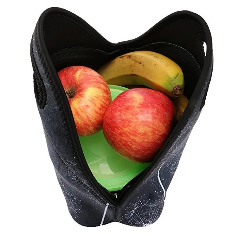 Хаски кулер для хранения пикника сумка детей девочек милый Prinitng неопрена